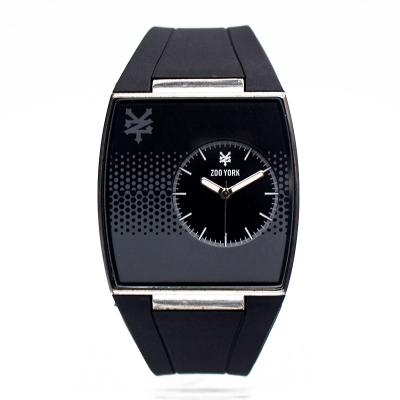 China Black Wristband Watch Silicone Men Personalized Silicone Sport Watches for sale