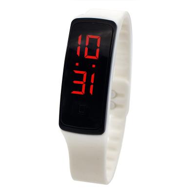 China Fashion Sport silicone ladies watch with led display , most accurate for sale