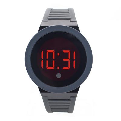 China Fine silicone band watch with touch screen One year warranty China movement for sale