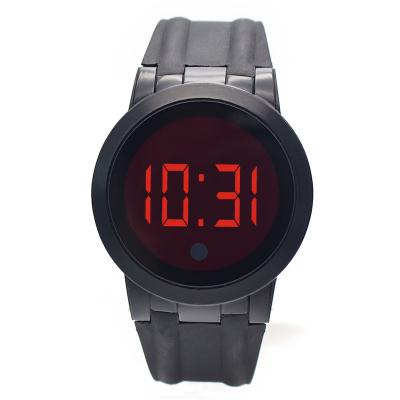 China Black gift Led touch screen watches for men / popular touch screen wrist watch for sale