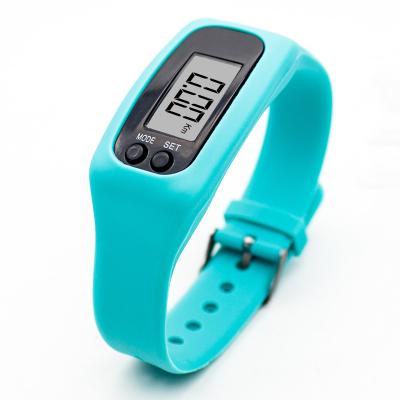 China Bracelet Focus On Sport Pedometer for Promotional Gift With Time Step Mileage Calorie Function for sale