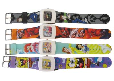 China Big Face Customized Kids Analog Watch Cartoon Silicone Quartz Wrist Watch for sale