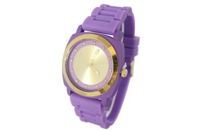 China Silicone Womens Quartz Watches for sale