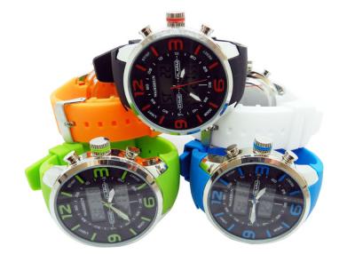 China 3D Dial Mens Quartz Watches, Big Size Alloy Case /  Find Oil Touch / Waterproof for sale