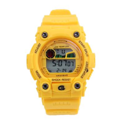 China Fashion Outdoor Childrens Digital Watches With Flash Light For Safety , Water Resistant Multifunction for sale