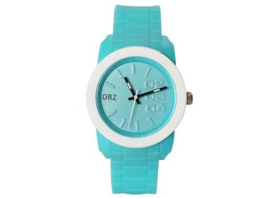 China Silicone Round Quartz Sport Watch for boys / quartz mens watches for sale