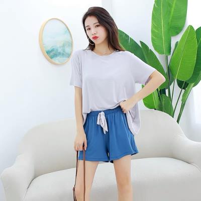 China 2021 Summer QUICK DRY Casual O-neck T-shirt Tops Short Sleeve T-shirt Women Tee Shirt Loose Solid Basic Women T-shirt for sale