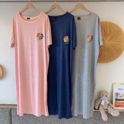 China Wholesale-cheap sleep skirt summer breathable warm style cartoon breathable and comfortable women's sleepwear for sale