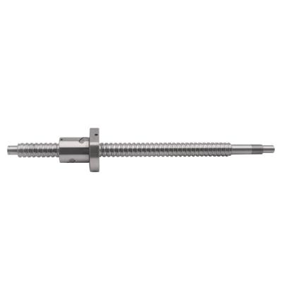 China Machinery Repair Shops Ball Screw SFU2505 Length 450mm With Single Flange Ball Nut Or BK20 BF20 End Machined CNC Parts for sale