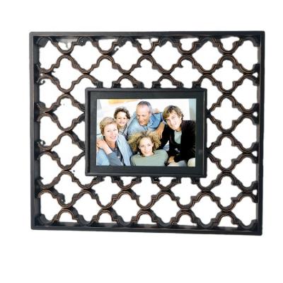 China Wholesale Hot Sale PVC Plastic Picture Frame Picture Display 7 Inch Picture Frame For Table Top Wall Decor for sale