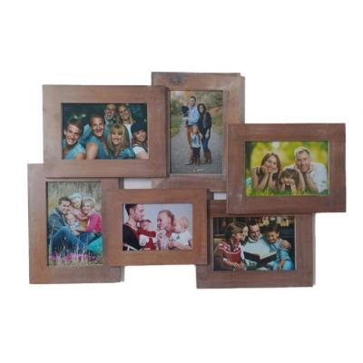 China Environmental Friendly Multi Color Wooden Border Picture Frame Wall Mounted Picture Frame Holder Sketch Retro Logo Customized Solid High Quality 50pcs for sale