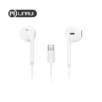 China Perfect sound hot sale Usb C heavy bass headphone with MIC tipo c headphones type c wired headphones for sale