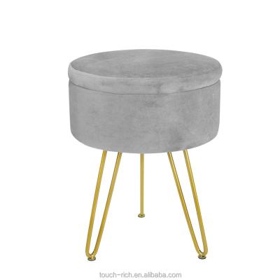 China Lazy chair lazy stools household people storage web celebrity round stools Nordic simple modern luxury living room table for sale