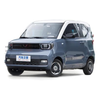 China 4-door 4-seat Sedan Wuling Hongguang 4 Seats Mini Ev Car 4 Wheel Used Electric Car for Adult for sale