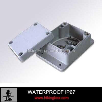 China ABS waterproof plastic PC enclosure /wall mounting small junction box with ears HPE032 for sale