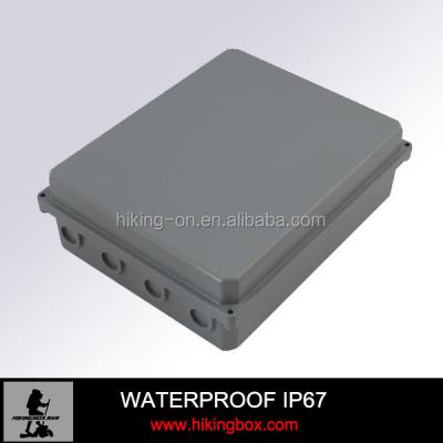 China Control Box Die Casting Aluminum Waterproof Router Enclosure HAE048 for sale