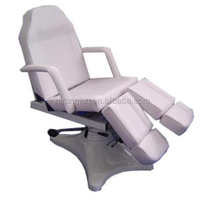 China Luxury Massage Table New Foot Control Adjusted Legs Extendable Split Tattoo Bed And Laser Hydraulic Couch for sale