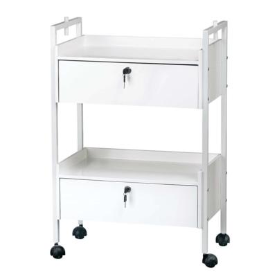 China Lounge Trolley Lounge Trolley with Lockable Double Drawer for sale