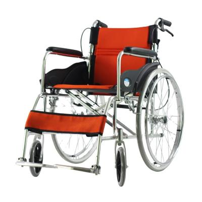 China Hospital Wheelchair Folding Manual Wheelchair For Elder RJ-W868 for sale