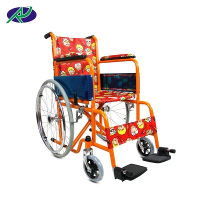 China Hospital disabled wheelchair with color seat for child for sale