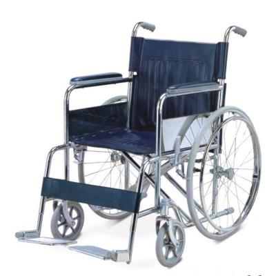 China Hospital Handicap Recliners Manual Steel Wheelchair for sale