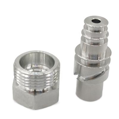 China Brass Customize Gas Stove Non-Standard Rotating Shaft Nut Aluminum CNC Part Al6063 High Precision Al6063 Part for sale