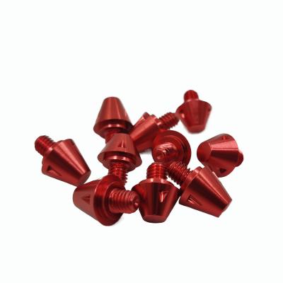 China Aluminum Shoes Nail Customized High Precision Forging Tiny Small Aluminum Small Part Customized Forging for sale