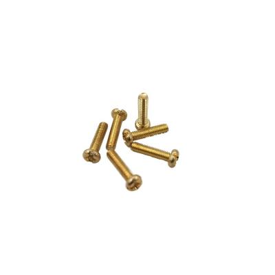 China 68CU Fishing Tackle Components Accessories Brass Standard Thread Phillips Head Screws for sale