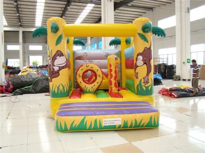 China Popular Cartoon Giraffe Inflatable Bouncer Castle for Kids  Indoor Inflatable Bouncy Castle for sale