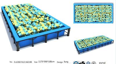 China 69M2 Jumping Bed Made in China/ Sport Playground/Professional Foam Pit Used in Trampoline Park for sale