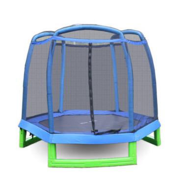 China Economy Active Hop Small Trampoline for Kindergarten Using/ The Park Trampoline with Safety Net Made in China for sale