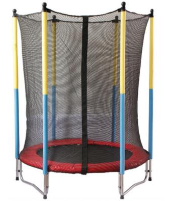 China Fitness Outdoor Round Trampoline Bungee-Rope-System with Enclosure for Park/Backyard Use for sale