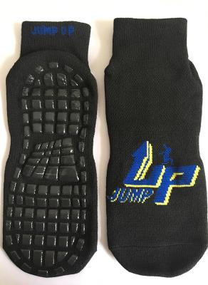 China China Anti-Bacterial and Breathable Trampoline Socks Indoor Trampoline Cotton Anti-skid Socks for Trampoline Sports for sale