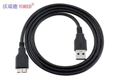 China Cable micro de la carga por USB de la longitud opcional, cable de alta velocidad del cargador de datos USB en venta