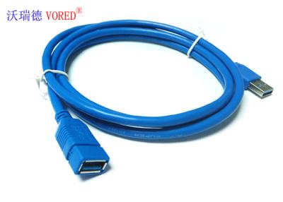 China El cable USB de datos de la extensión el 1.5M para el níquel/el oro del ordenador plateó el conector en venta