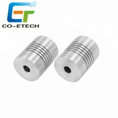 China Building Material Shops Threaded Aluminum Alloy Screws 5*5*25mm 5*8*25mm 8*8*25mm Spring Flexible Coupling For 3D Printer DIY Accessories for sale