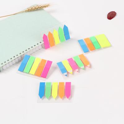 China Self-adhesive multicolored assorted arrow message marker CHOOSE sticky notes for sale