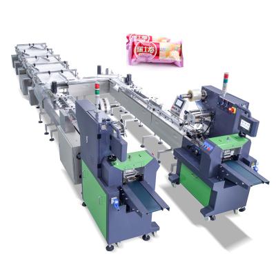 China VT-2X Food China Flow Package Machine Systems Factory Price for sale