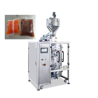 China Food Vertical For Flow Wrap Machine Tomato Ketchup Pouch Packing Machine for sale