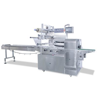 China New Version Food Envasadora Flow Package Packaging Machine for sale