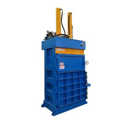 China Waste Hydraulic Pressing And Packing Vertical Baler Used For Compressing Waste Clothes And Plastic Bottle for sale