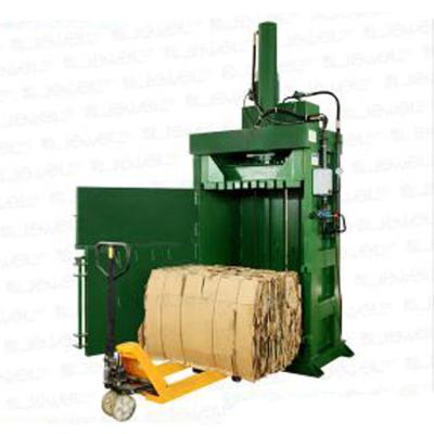 China Manual Control Hydraulic Vertical Waste Cardboard Waste Paper Baling Press Pressing And Wrapping Machine For Sale for sale