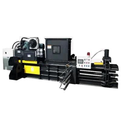 China Recycling Baler Carton Hydraulic Horizontal Waste Paper Compactor Machine Automatic Baler for sale