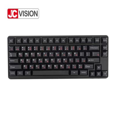 중국 80 Keys Mechanical Keyboard Kits QMK Program RGB Backlight LED Hot Swap Mechanical Keyboard 판매용