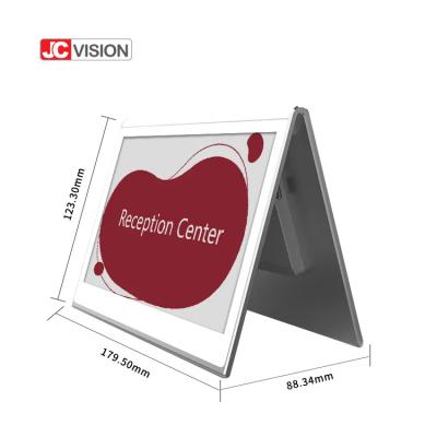 China 7Display de cartão de identificação de 5 polegadas 3 cores E Tag Epaper Banco Recepção Mesa à venda