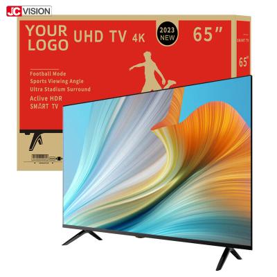 China JCVISION LED LCD TV de tela plana de 55 polegadas TV inteligente 4k OEM Android WIFI à venda