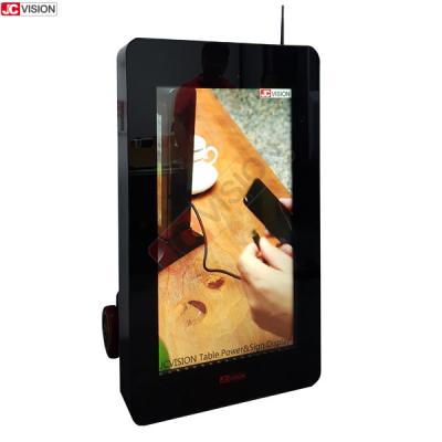 China señalización al aire libre del LCD Digital de la prenda impermeable 43inch con el quiosco del soporte de la pared de las ruedas 6.5ms en venta