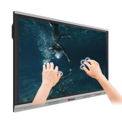 China Pantalla táctil electrónica de Whiteboard de la pantalla plana interactiva elegante de la educación en venta