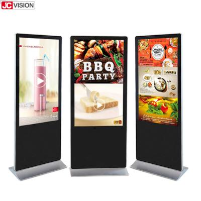 China 65inch Digitale Signage van Android Speler, 8ms-Vloer die LCD het Scherm van de Reclamevertoning bevinden zich Te koop