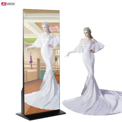 Chine affichage futé interactif de miroir d'écran tactile de l'affichage à cristaux liquides FHD IPS du miroir 43inch pour au détail à vendre